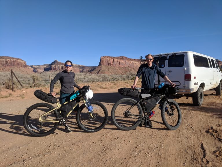 bikepacking indian creek